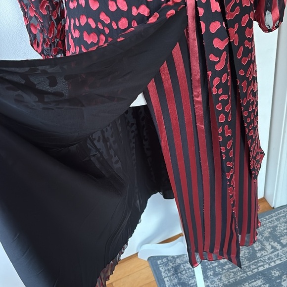 Alice+Olivia Abigail Wrap Dress 0 - Picture 8 of 13